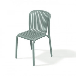 Стул уличный обеденный VLL- FERNE Berne (зеленый, серый)
