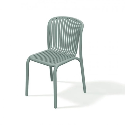 Стул уличный обеденный VLL- FERNE Berne (зеленый, серый)
