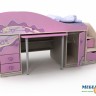 Кровать-горка BR-Pn-40-1 Pink (Пинк)