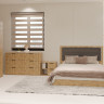 Комплект спальни ViA- Сити СП-2 (кровать, шкаф, комод, тумбы 2 шт)