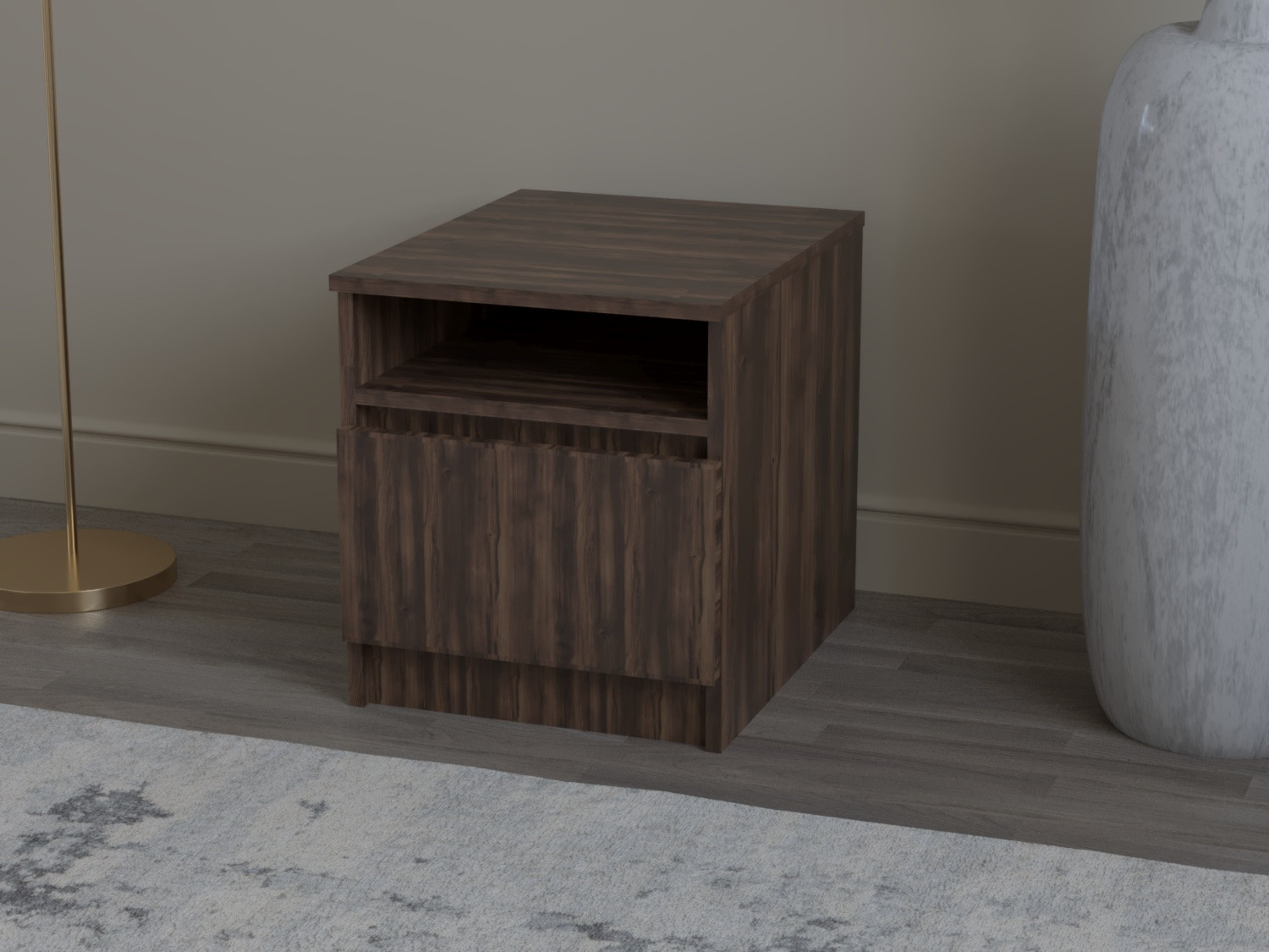 Тумба прикроватная ViA- Таун ТТ-4