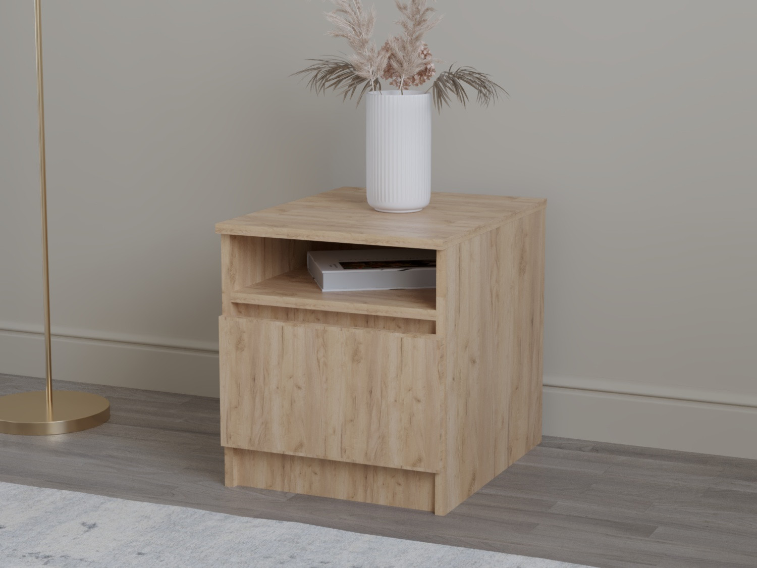 Тумба прикроватная ViA- Таун ТТ-4