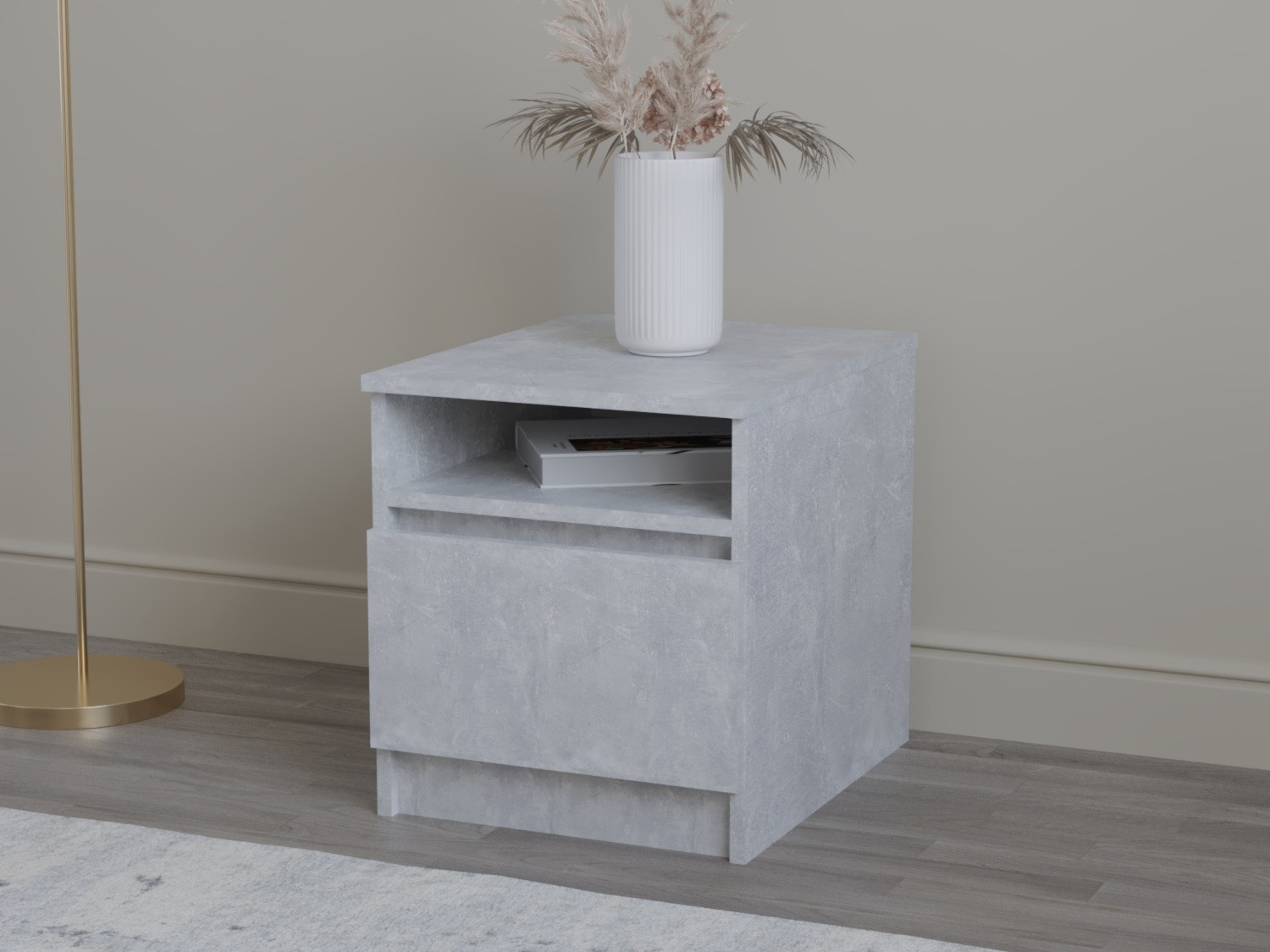 Тумба прикроватная ViA- Таун ТТ-4