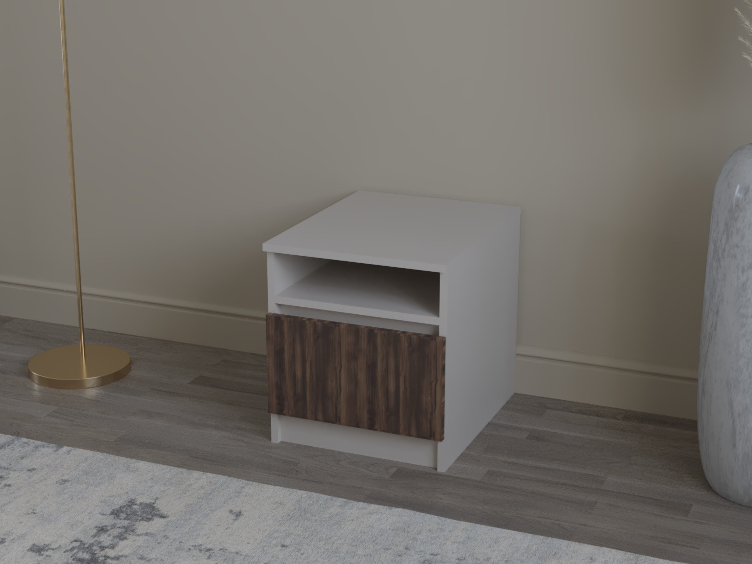 Тумба прикроватная ViA- Таун ТТ-4