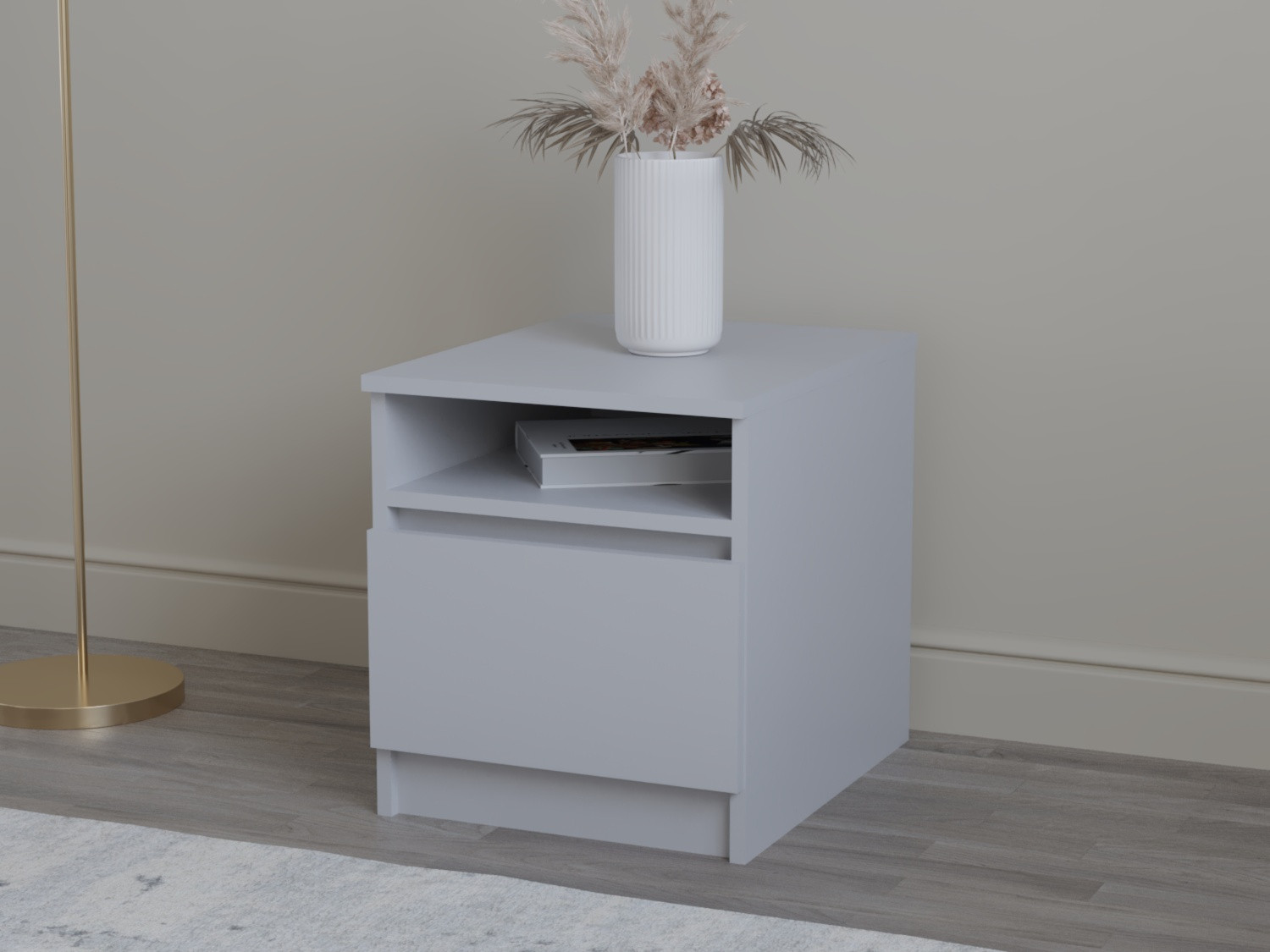 Тумба прикроватная ViA- Таун ТТ-4