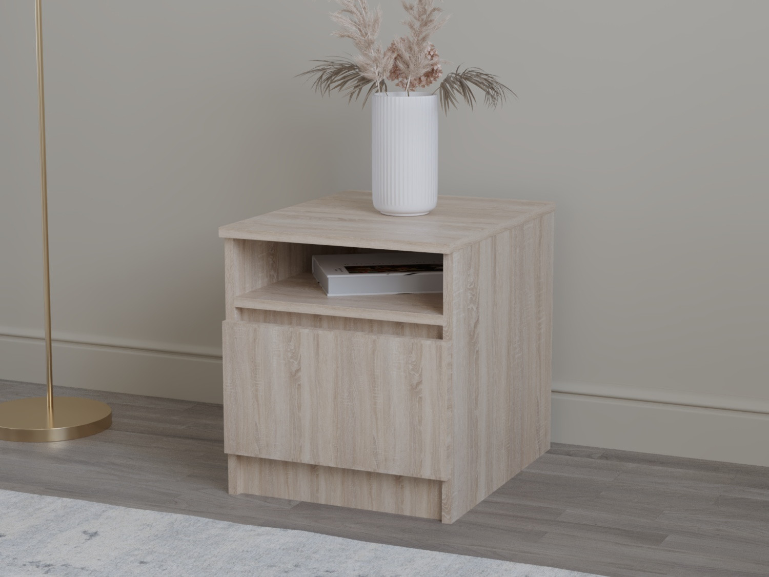 Тумба прикроватная ViA- Таун ТТ-4