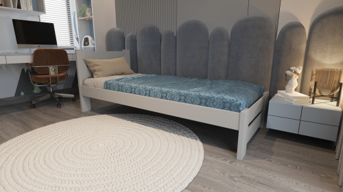 Кровать односпальная ViA- Модена 80х200; 90х200