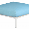 Пуф из металла Alexander Rose TEA- BEACH LOUNGE FOOTSTOOL (W/CUSHION)