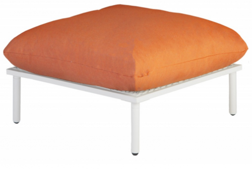 Пуф из металла Alexander Rose TEA- BEACH LOUNGE FOOTSTOOL (W/CUSHION)