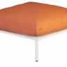 Пуф из металла Alexander Rose TEA- BEACH LOUNGE FOOTSTOOL (W/CUSHION)