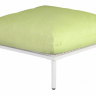 Пуф из металла Alexander Rose TEA- BEACH LOUNGE FOOTSTOOL (W/CUSHION)