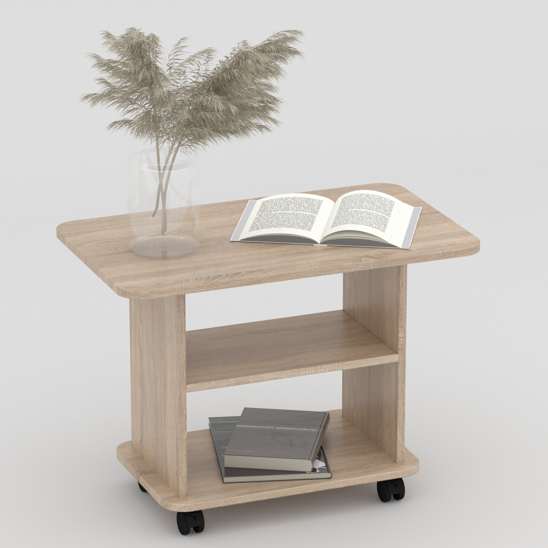 Журнальный стол 55х75х45 см KOD- ЖС-КЛ