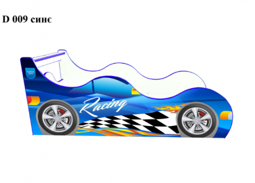 Кровать машина VRN- «Racing» Д-009 серии «Драйв» 