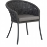 Стул Alexander Rose TEA- CORDIAL DINING CHAIR антрацит