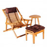 Кресло шезлонг деревянный Ws- WOOD Chalet chair Ламели