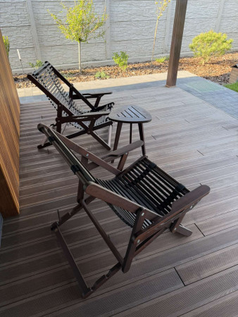 Кресло шезлонг деревянный Ws- WOOD Chalet chair Ламели