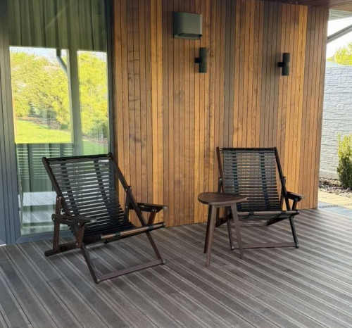 Кресло шезлонг деревянный Ws- WOOD Chalet chair Ламели
