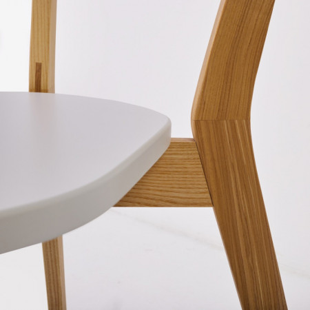 Комплект кухонной мебели Ont- Густаво 90 белый стол + 4 Стула Вито