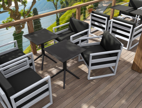 Стол уличный складной Siesta Sky Folding Table 60 (черный)