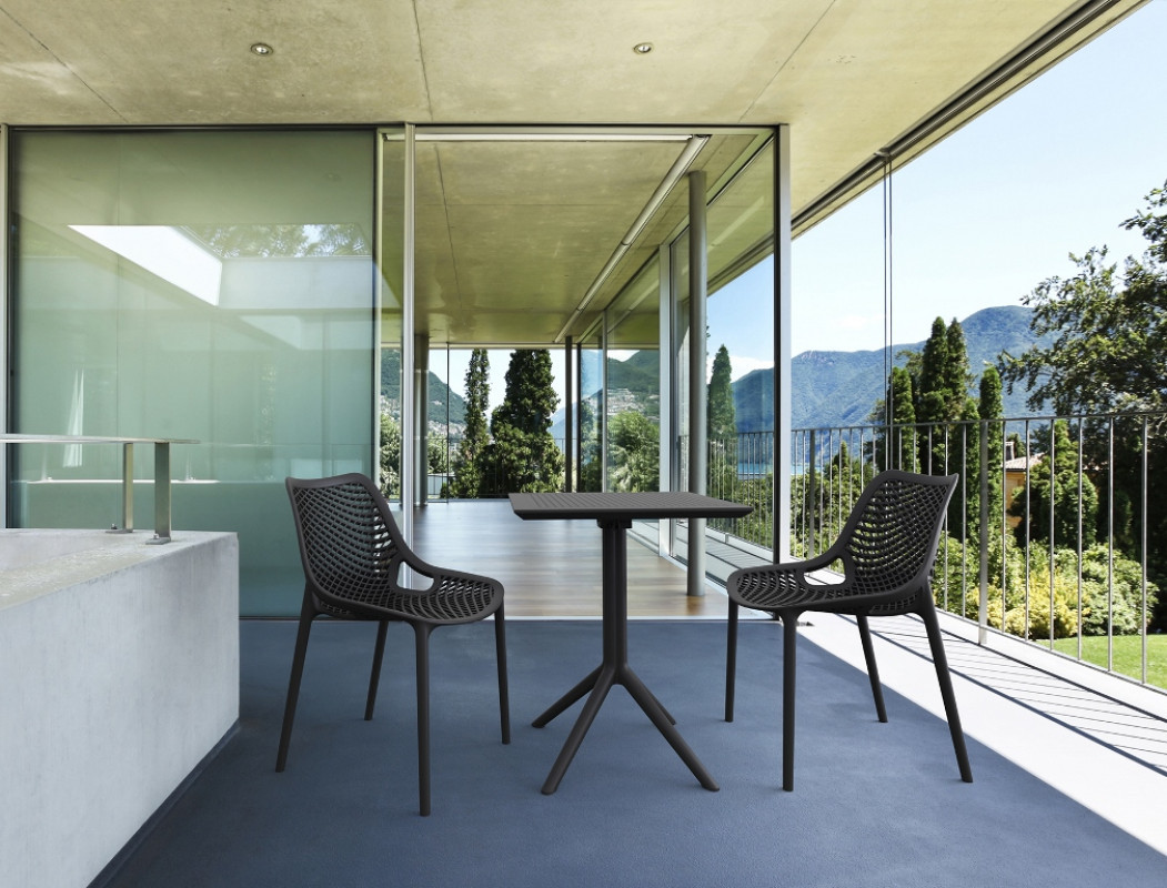 Стол уличный складной Siesta Sky Folding Table 60 (черный)