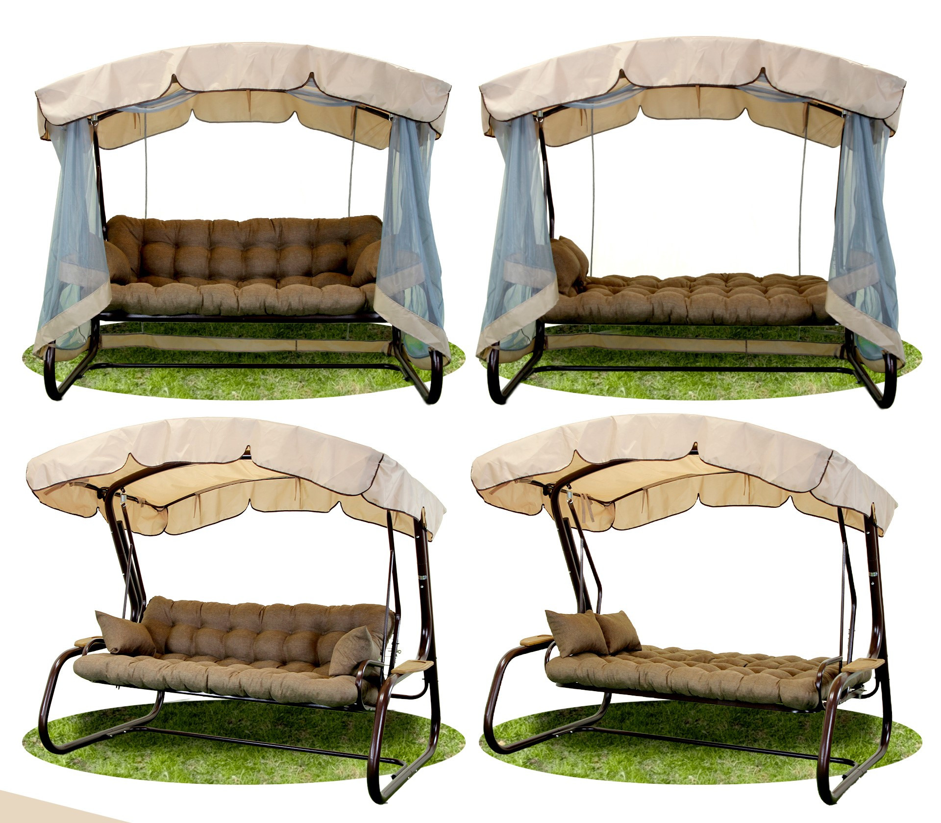 Качель садовая GG- Алания Air (арт 073) бежевый