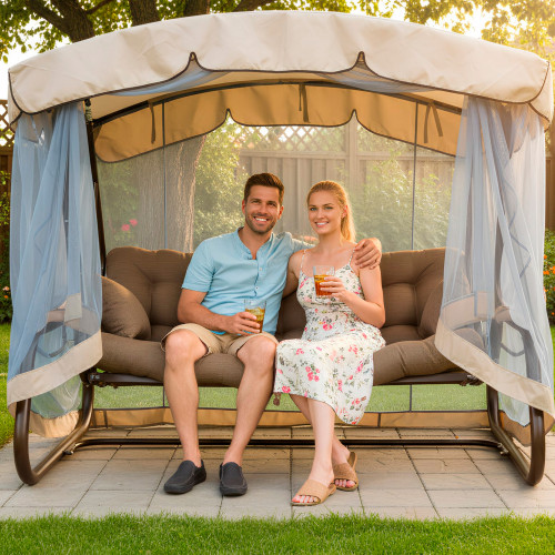 Качель садовая GG- Алания Air (арт 073) бежевый