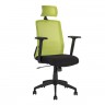 Кресло офисное TPRO- BRAVO black-green 21144