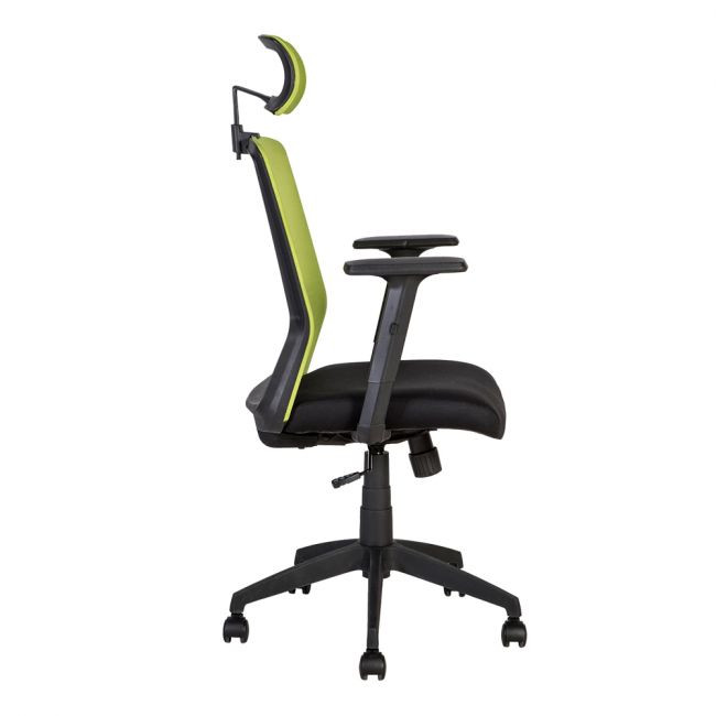 Кресло офисное TPRO- BRAVO black-green 21144