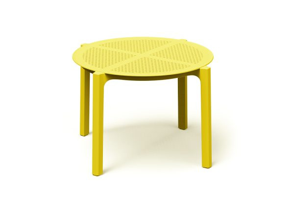 Стол журнальный уличный VLL- FERNE Nexo (синий, жёлтый)