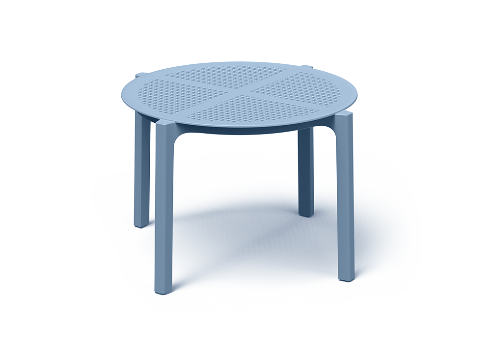 Стол журнальный уличный VLL- FERNE Nexo (синий, жёлтый)