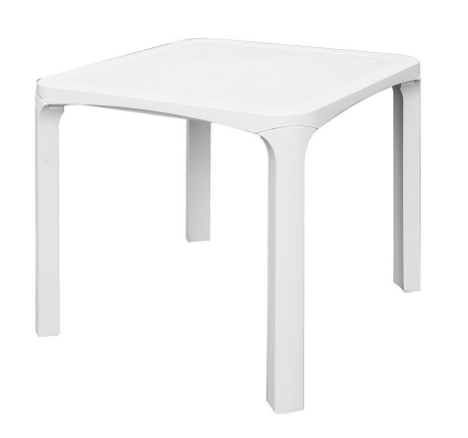 Стол из полипропилена GRANDSOLEIL CA- SQUARE TABLE OLE' RATTAN