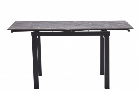 Стол обеденный BIO- Орион (черный/ керамика Армани грей) 