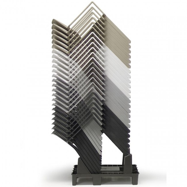 Кресло обеденное уличное VLL- SCAB Kate 2340 (тортора, светло-серый)