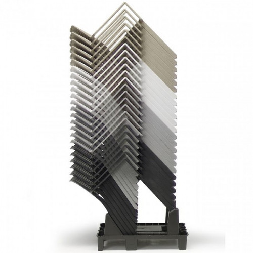 Кресло обеденное уличное VLL- SCAB Kate 2340 (тортора, светло-серый)