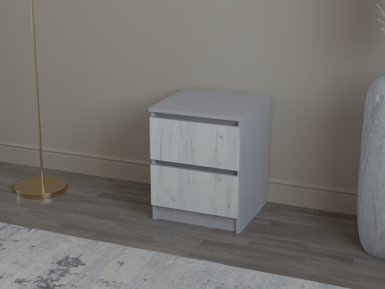 Тумба прикроватная ViA- Таун ТТ-5