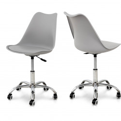 Стул компьютерный BIO- Office Эльф (серый) 