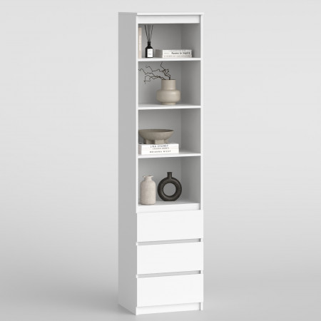 Стеллаж 195х55х42 см KOD- ШК-стиль-детский 3ф