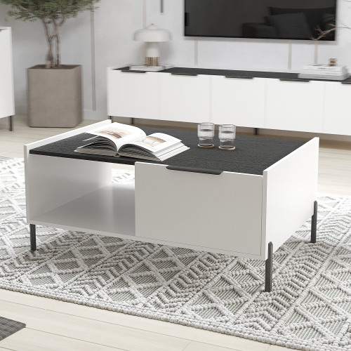 Журнальный стол с ящиком 46х104х48 см KOD- ЖС-Ларго