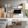 Гостиная Perfect Home 3Д / 3D B Белый/дуб золотой крафт