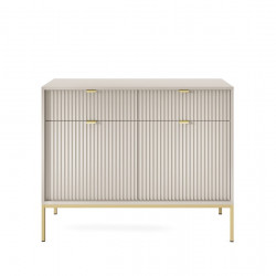 Комод Perfect Home Nova 2-дверный с 2 ​​ящиками и золотыми ножками KSZ104 Кашемир