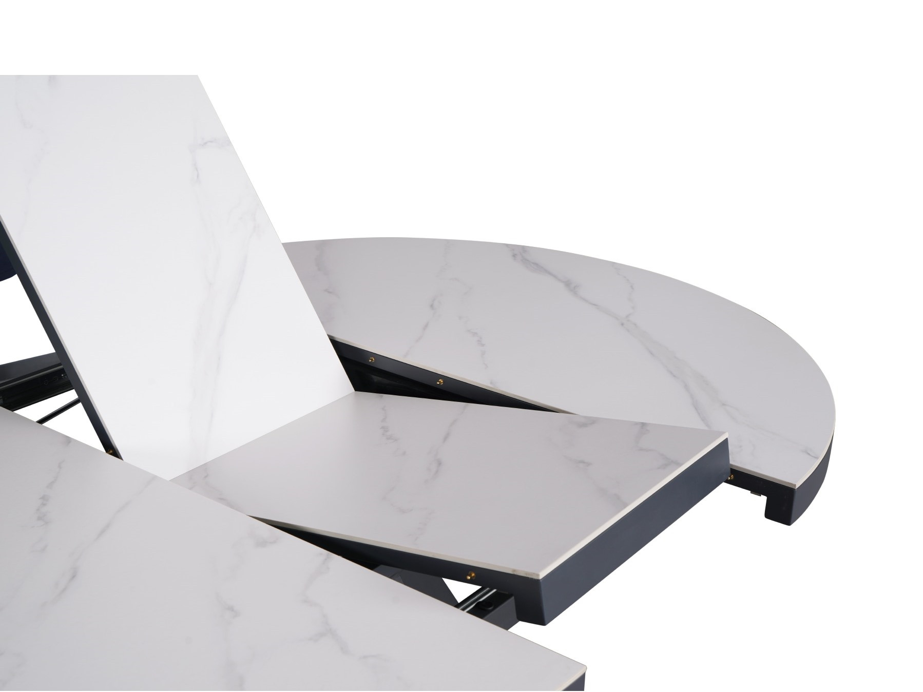 Стол керамический Avn- GALS 100-130x100 Ceramic White
