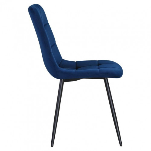 Стул Avn- TED Blue Velvet Chair синий