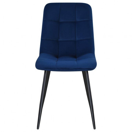 Стул Avn- TED Blue Velvet Chair синий