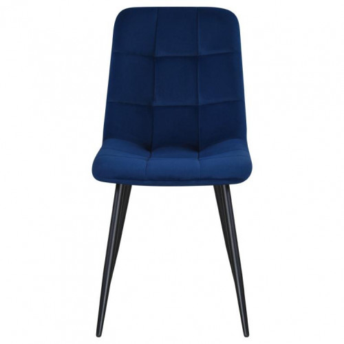 Стул Avn- TED Blue Velvet Chair синий