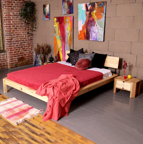 Кровать двуспальная WDM- LOFT 160х200 см