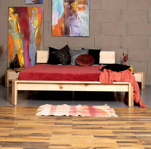 Кровать двуспальная WDM- LOFT 160х200 см