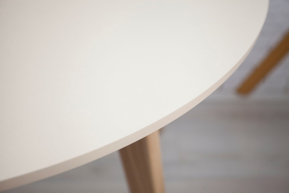 Комплект кухонной мебели Ont- Густаво 75 круглый стол + 2 стула бежевый