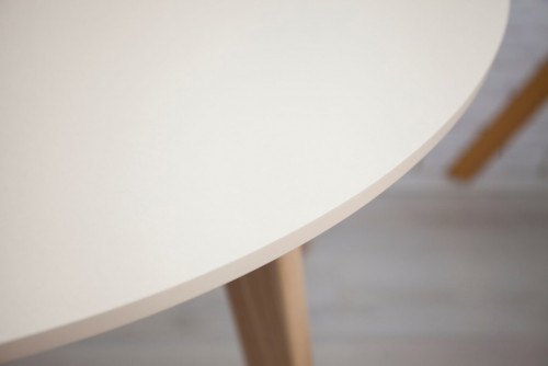 Комплект кухонной мебели Ont- Густаво 75 круглый стол + 2 стула бежевый