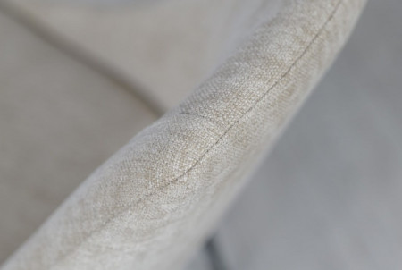 Стул обеденный TOP- Нано бежевый (ноги черный)    