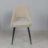 Стул обеденный TOP- Нано бежевый (ноги черный)    